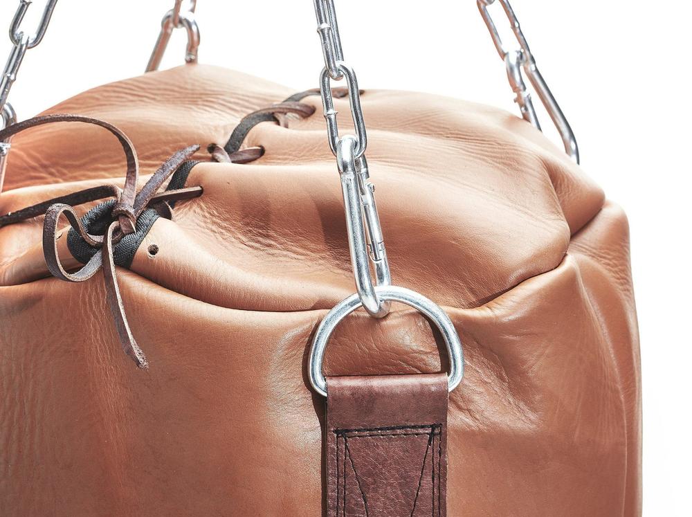 Deluxe Leather Punch Bag - Image 2