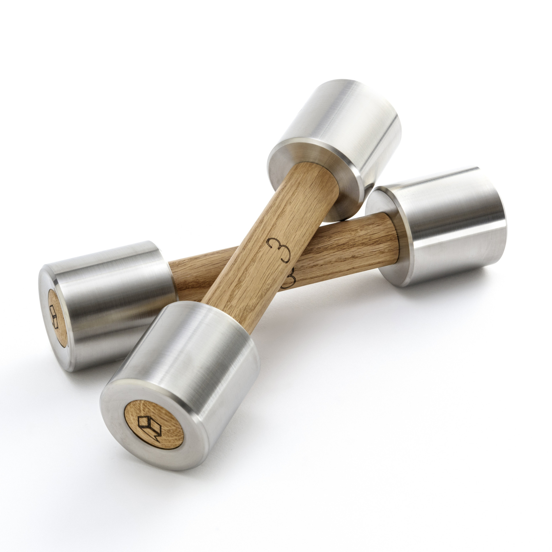 Luxury Pilates Hand Weights - Oak - Image 6