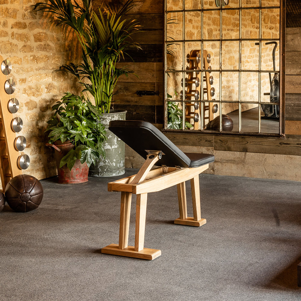 Adjustable gym bench