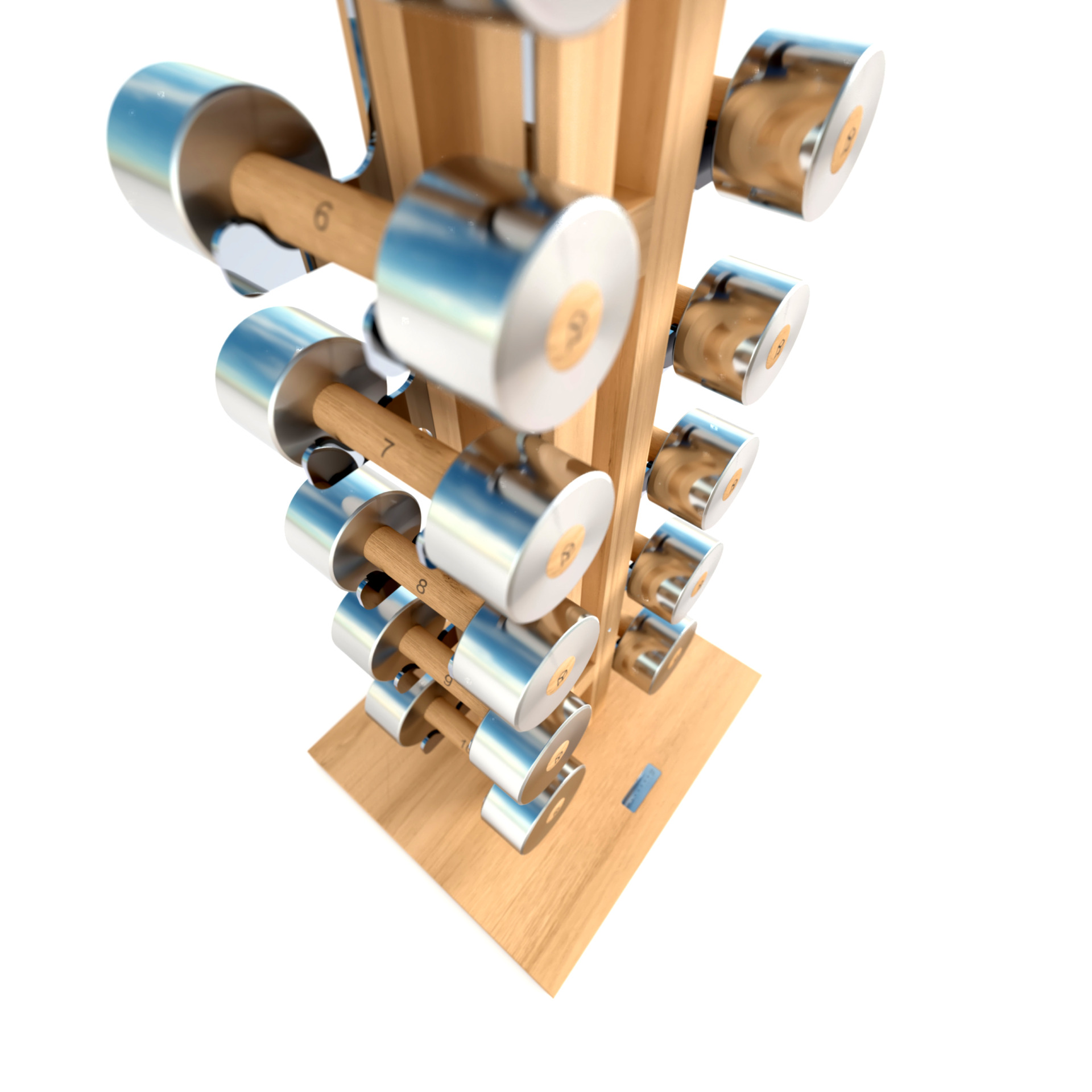 1-10kg Hand Weight Set - Image 5